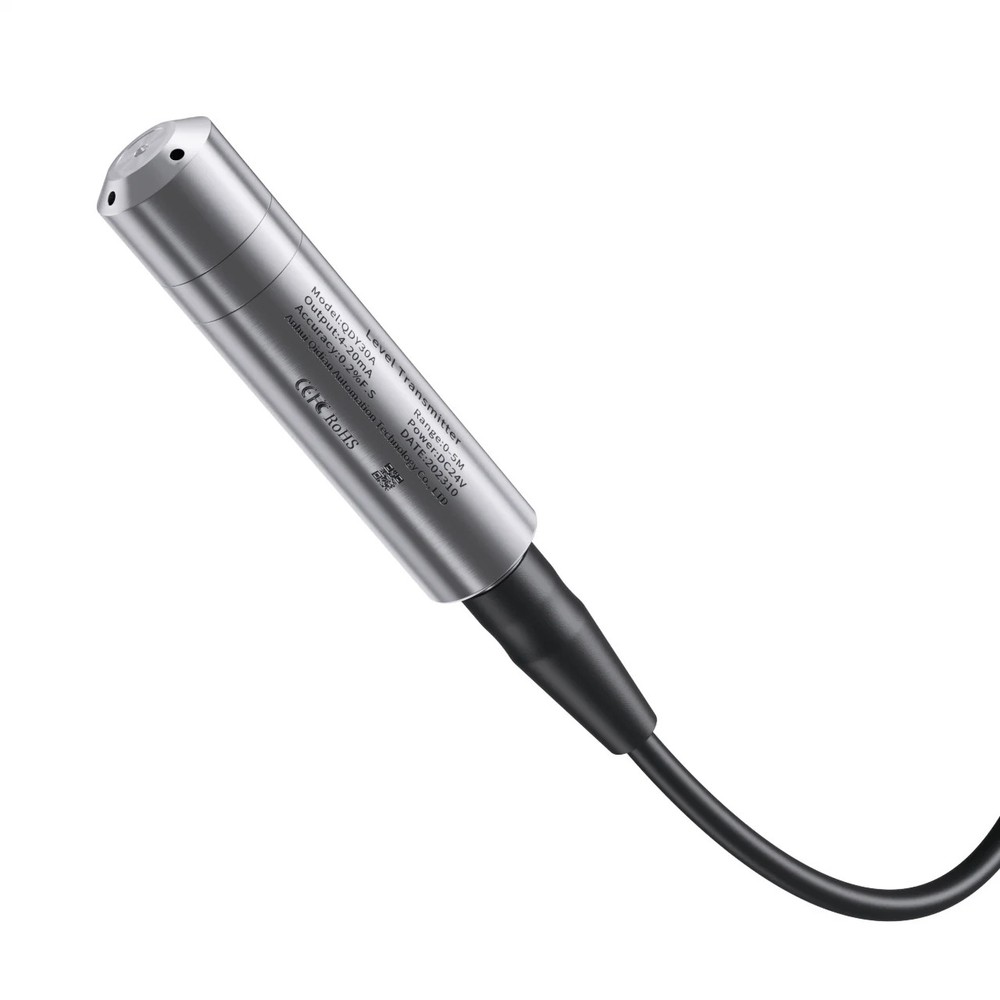 Water Level Transmitter 4-20mA 0-10V Hydrostatic Liquid Level Sensor Transmitter