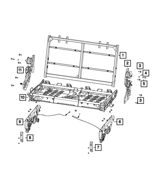 Genuine Mopar Screw 5102488aa