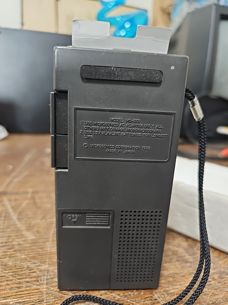 Microsonics MS-501 Mini Cartridge Record Player