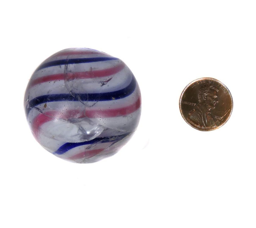 Marble Glass Trade Bead Germany