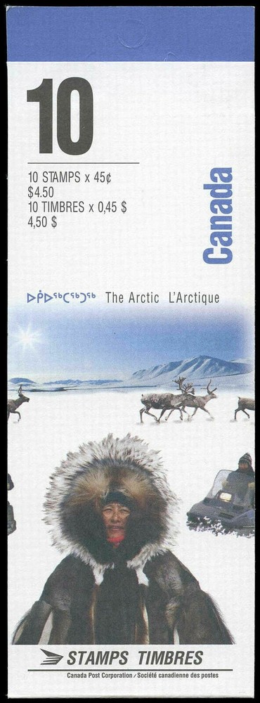 Canada - BK184b - Open Cover - The Arctic - MNH Booklet