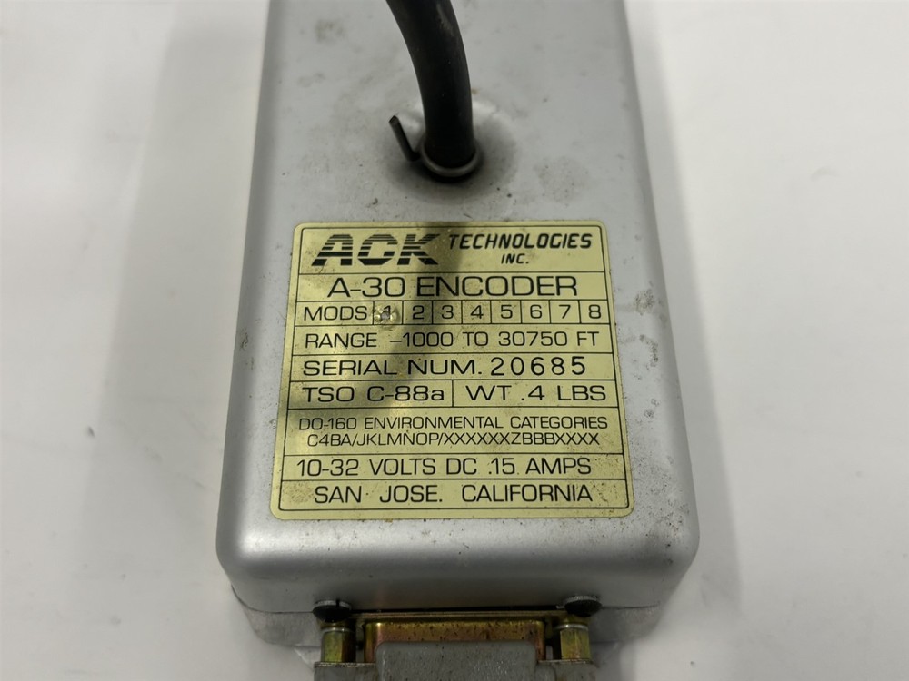 1956 Cessna 172 ACK Tech A-30 Encoder