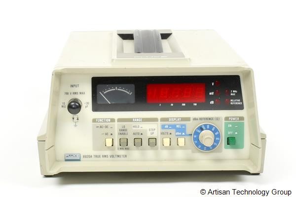 Fluke 8920A Digital Voltmeter