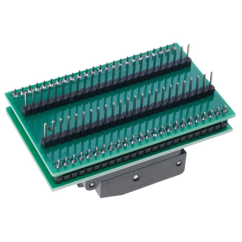 Professional QFP48 to DIP48 Adapter Socket for Chip Programming and Testing