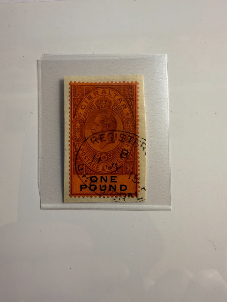 GIBRALTAR SG #85 1912-24