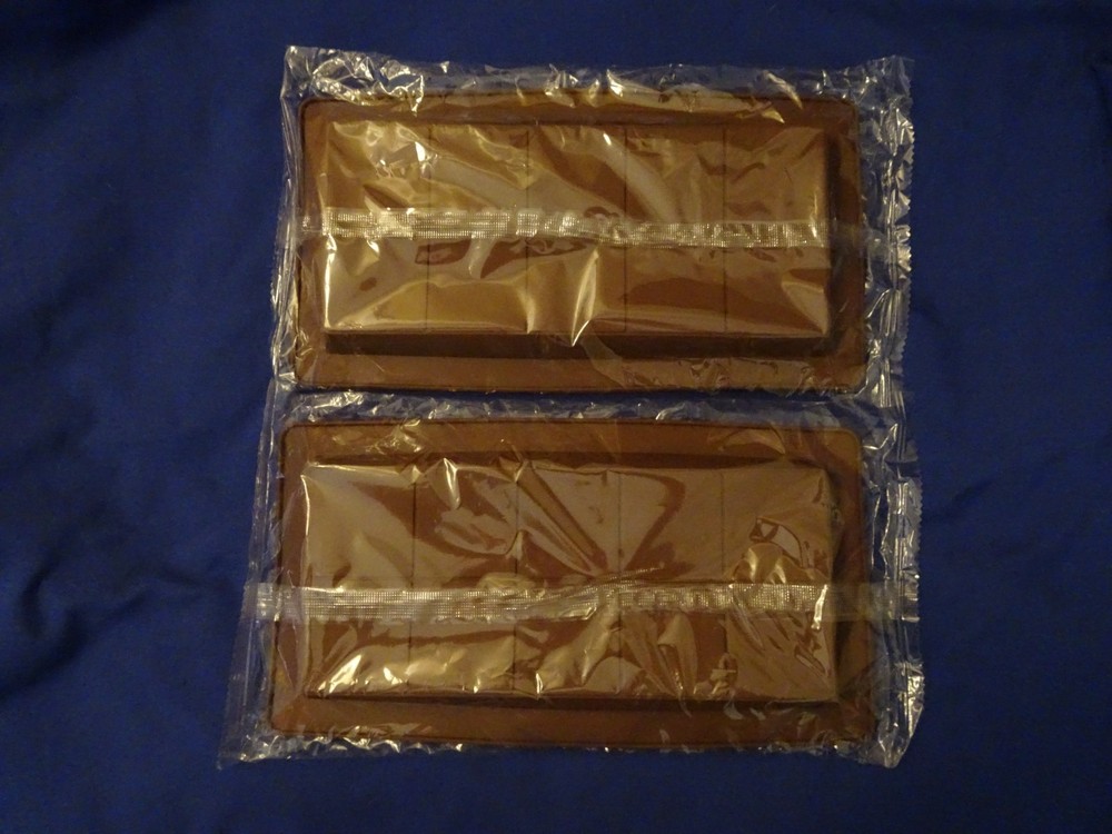 2 PC Chocolate Molds for Dubai bars, Baking, Candy Easy Release Makes 20 squares