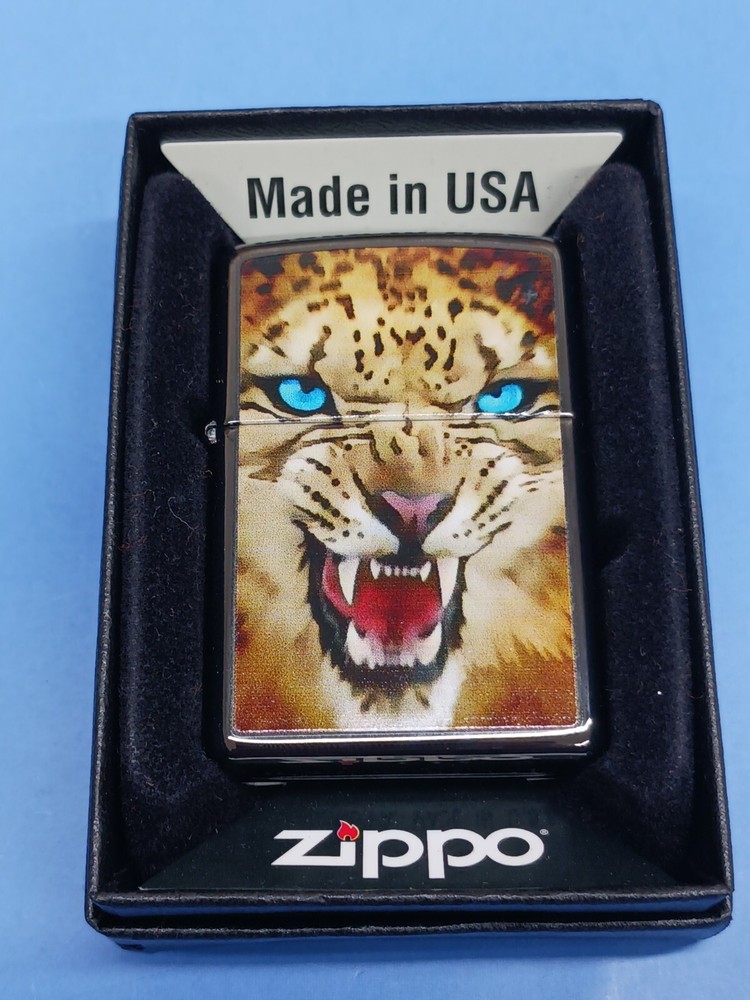 Zippo BS Leopard Lighter 28276