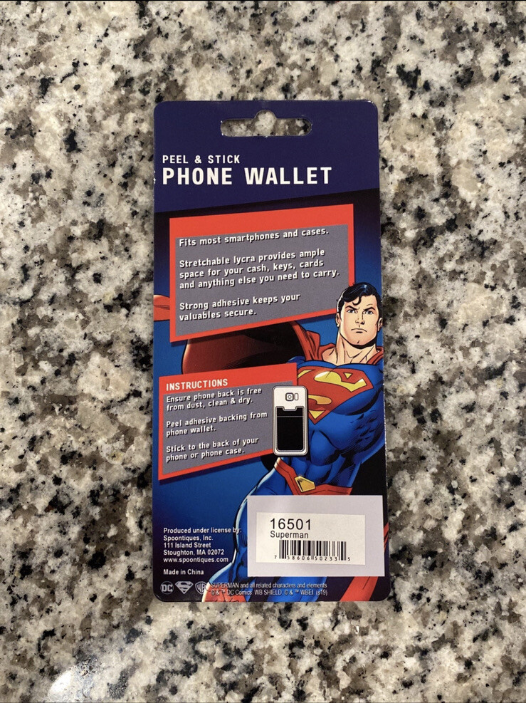 Superman Phone Wallet