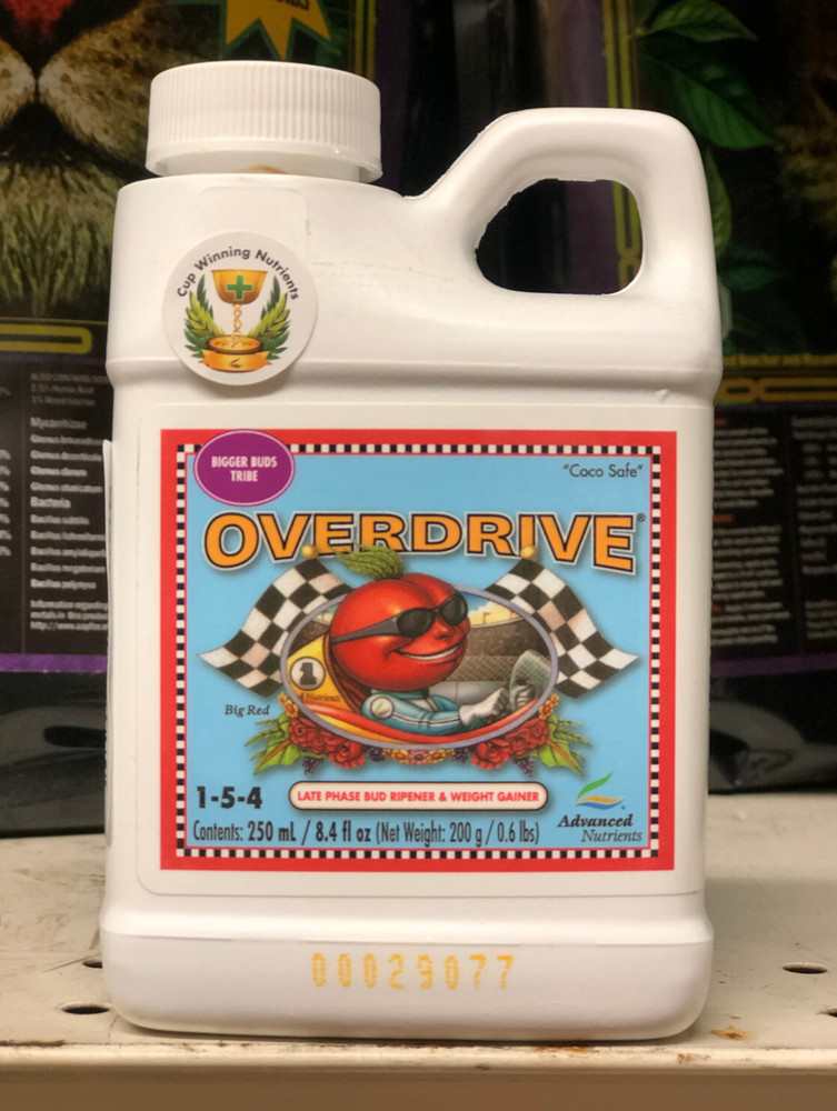 Advanced Nutrients OVERDRIVE 1-5-4 Bloom Booster 250mL