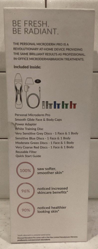 PMD Personal Microderm Pro Microdermabrasion Device