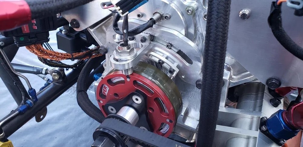 Crank Trigger Bracket for LS Engines. Top Mount
