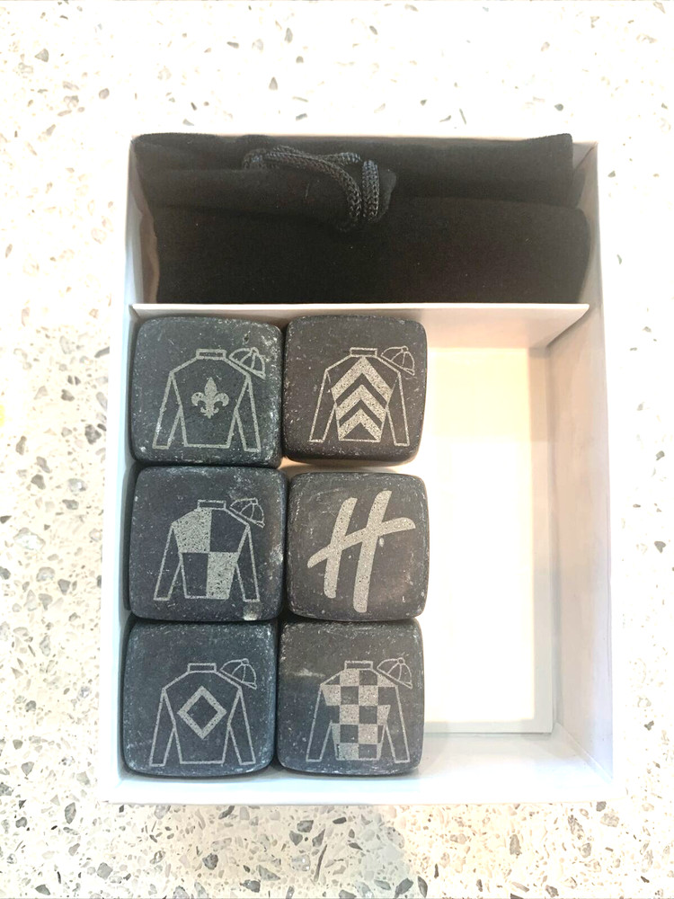 Custom Engraved Whiskey Stones Kentucky Derby
