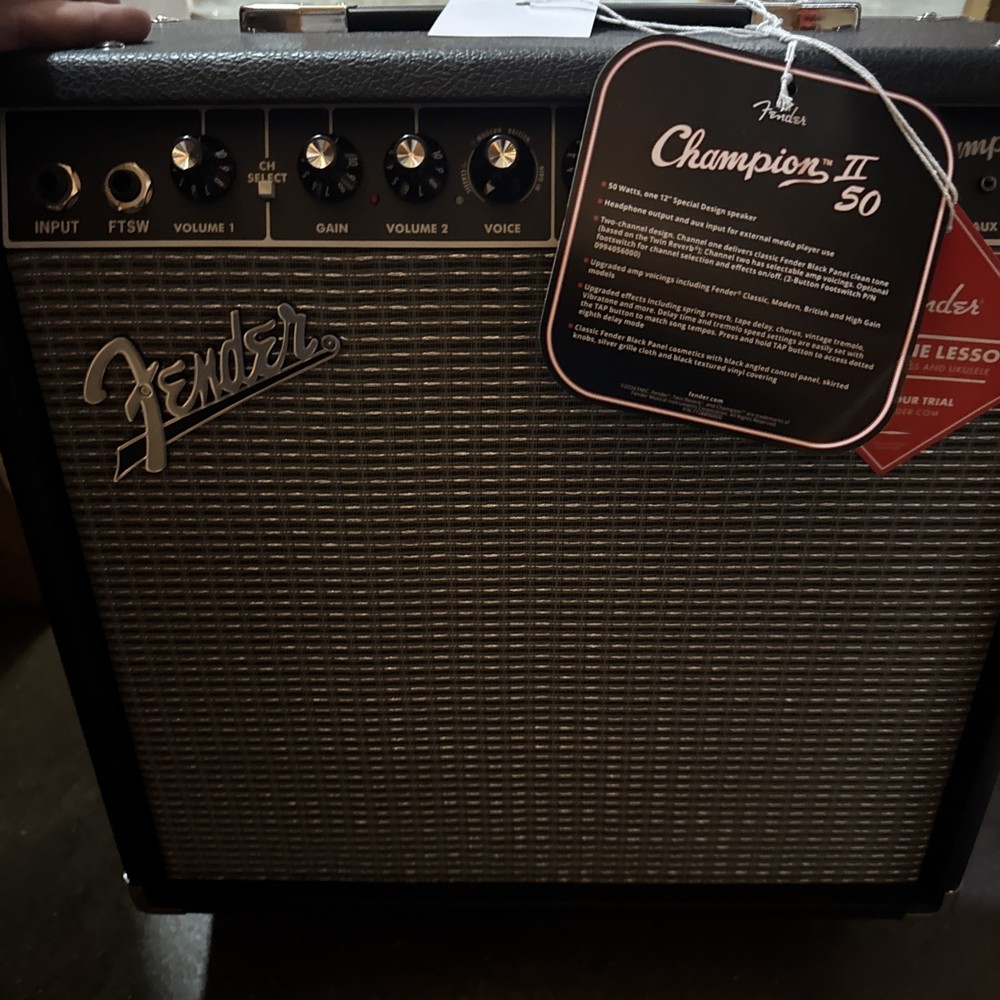 Fender Champion II 50 Amp Black
