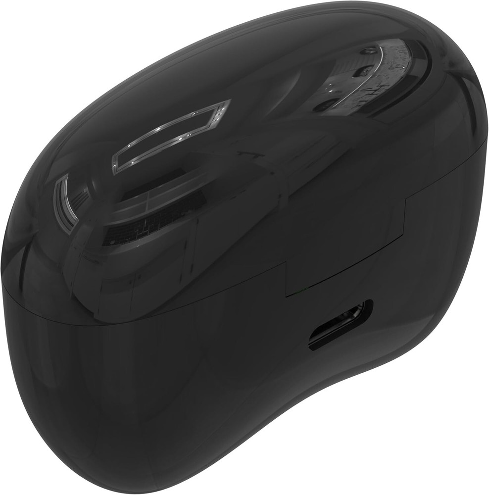 IQ Sound Black True Wireless Speaker Stereo Bluetooth Earbuds with Charging Case
