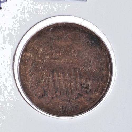 1865 2 Cent Piece - Raw and ungraded (3)
