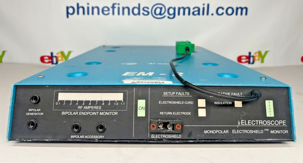 Valleylab EM-2 Electroscope Monopolar Electroshield Monitor