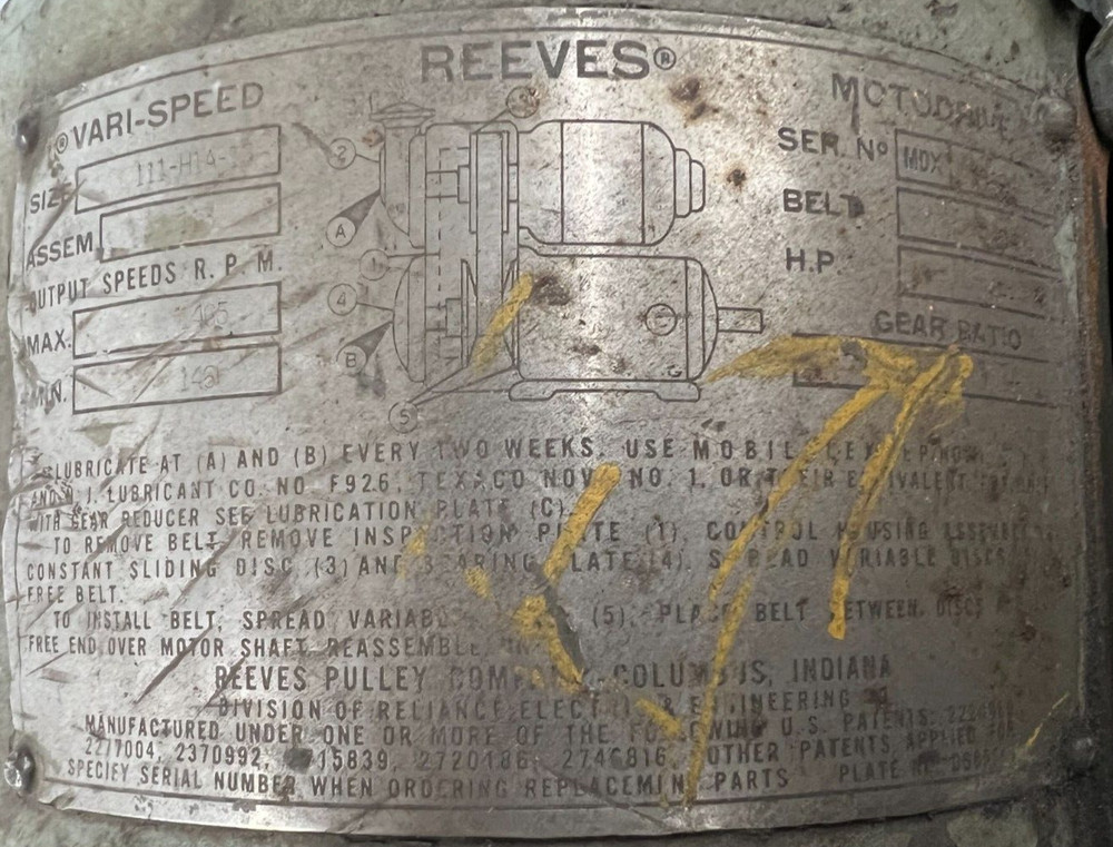 WEBB MODEL P-25 2500LB CAPACITY WELDING POSITIONER