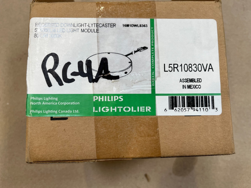 Lightolier Lytecaster L5R10830VA Recessed Downlight 5" LED Lighting Module