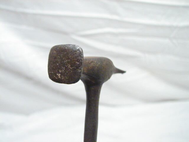 Antique Blacksmith Hand Forged Claw Hammer Head Multi Tool Handle Kit Mini
