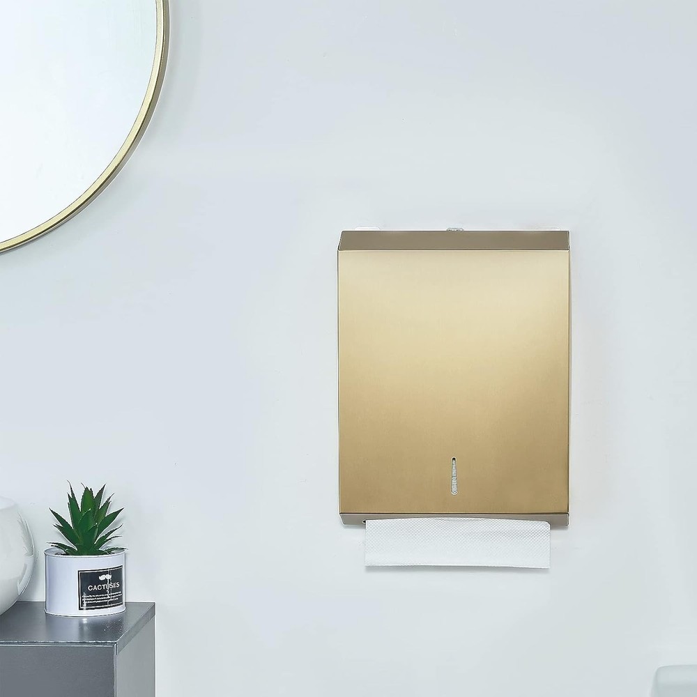 Paper Towel Dispenser Wall Mount Commercial C Fold Multi Fold Tri Fold