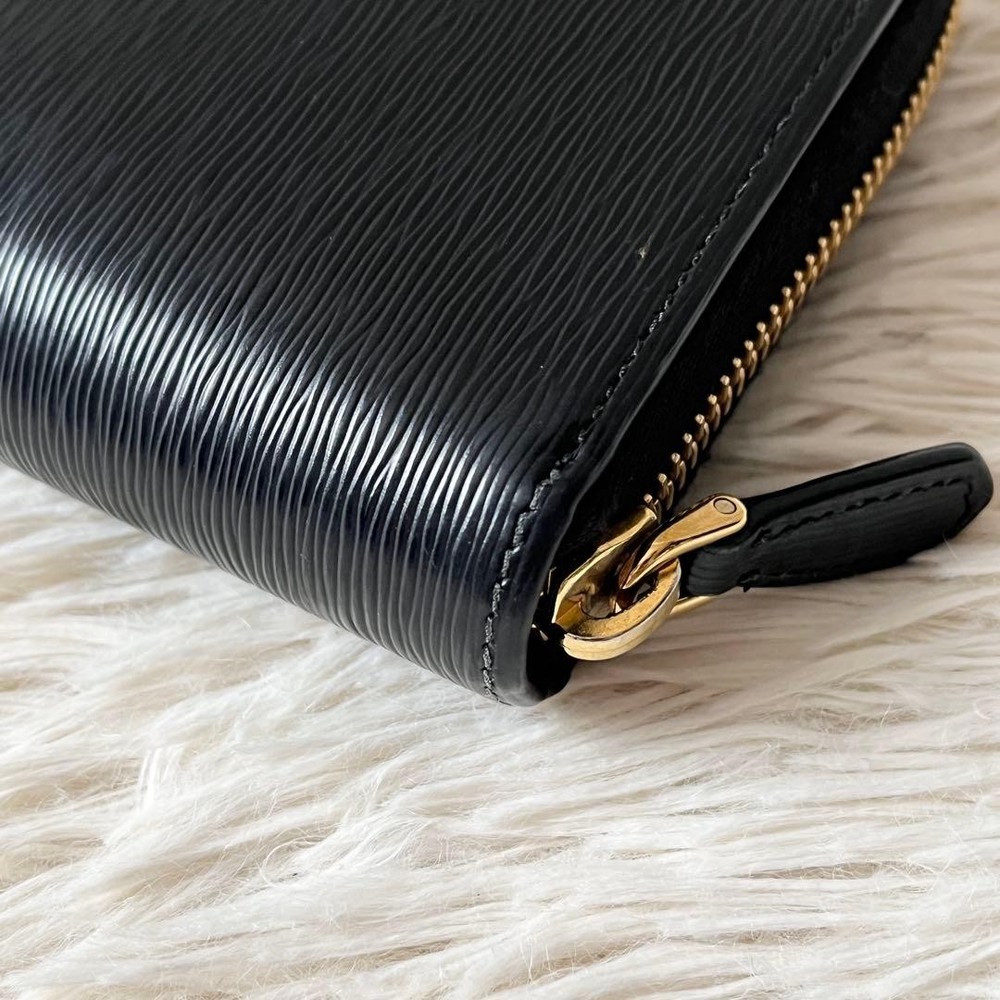 PRADA Vittero Move Long Wallet Black