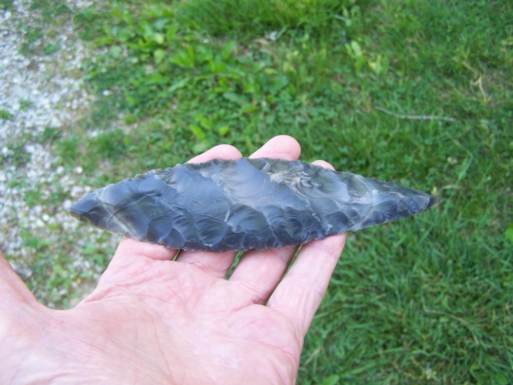 Turkey tail blade reproduction arrowhead!