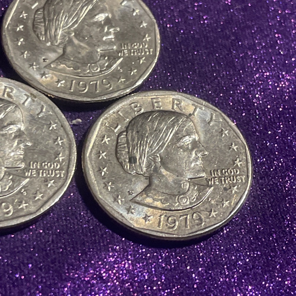 1979 susan b anthony dollar Lot