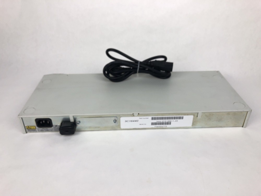 3COM SUPER STACK II 12-PORT SWITCH HUB 3C16440 NETWORK ETHERNET PS HUB FSTSHP