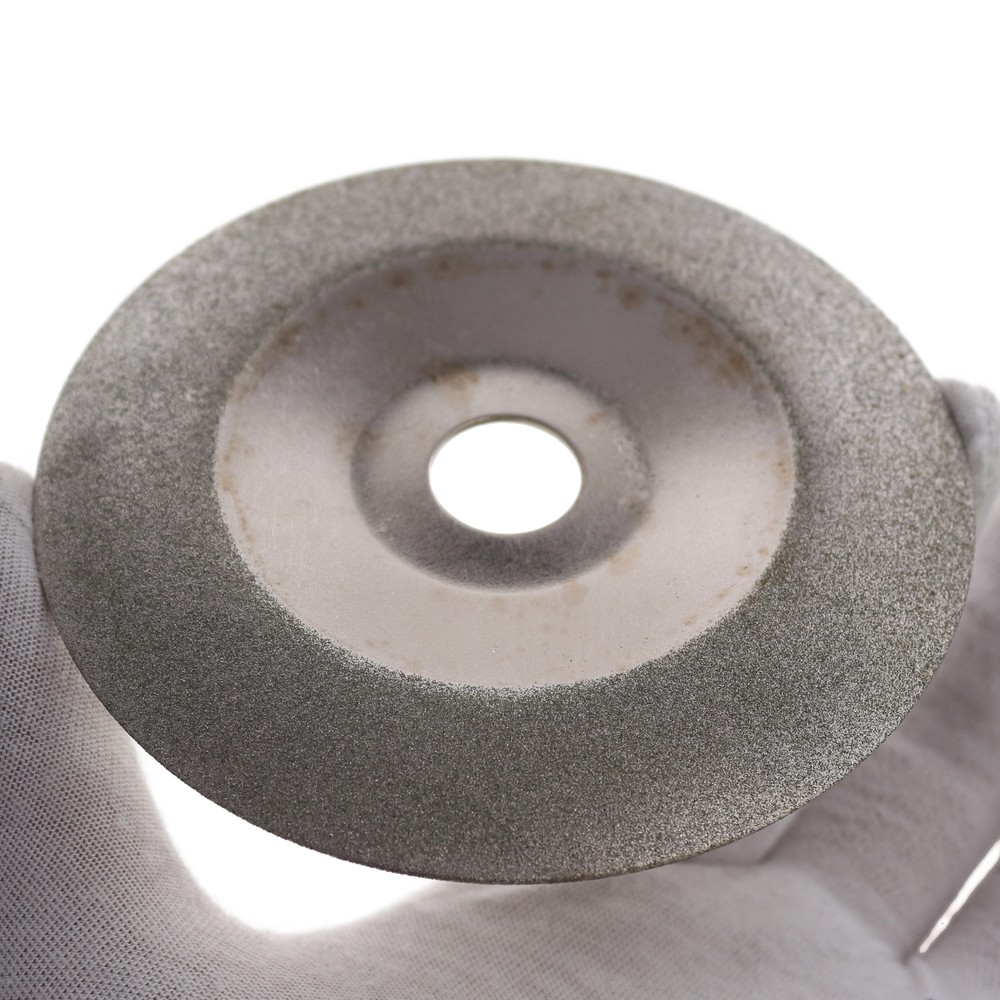 4" inch Grit 150 Diamond Coated Waveform Convex Grinding Disc Wheel
