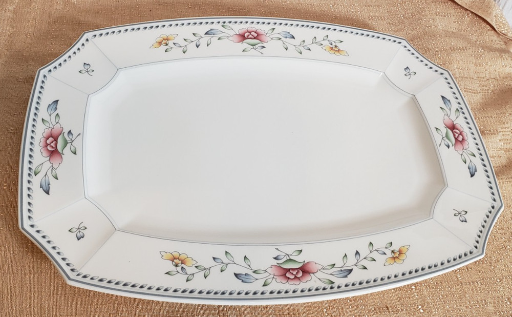 Villeroy & Boch NANKING Bone China Serving Tray / Rectangular Platter Plate