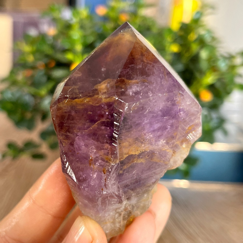 236g Natural Amethyst geode quartz clustercrystal specimen Healing