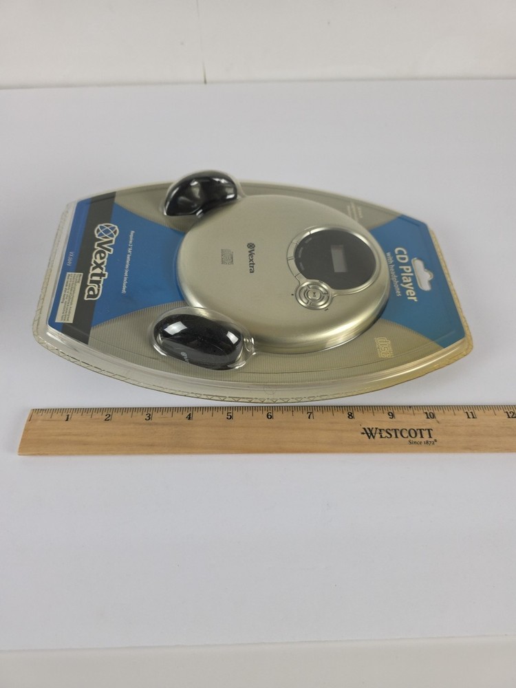 Vintage Vextra CD Player NEW/SEALED Programmable Memory Silver