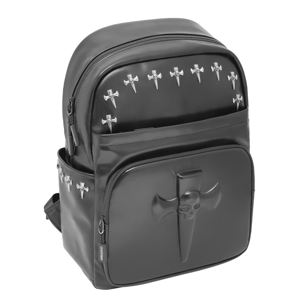 Waterproof Motorcycle Backpack PU leather Multi-Functional Travel Bag Helmet Bag