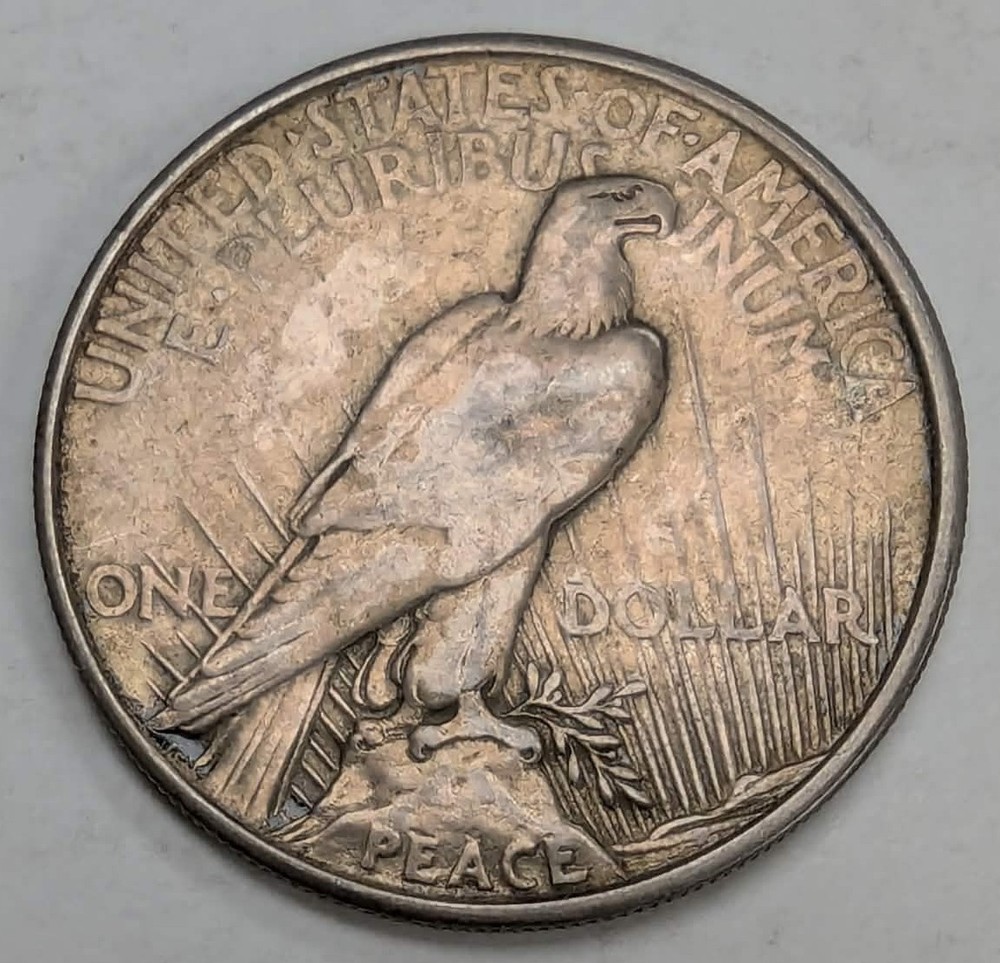 1921 Peace Silver Dollar US Coin