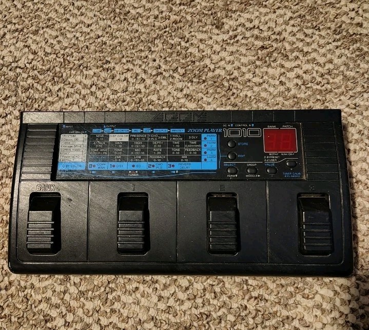 Zoom Player 1010 Multi Effects Guitar Pedal