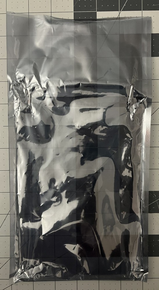 Anti Static Shielding Bag 12 x 6 Flat Open Top