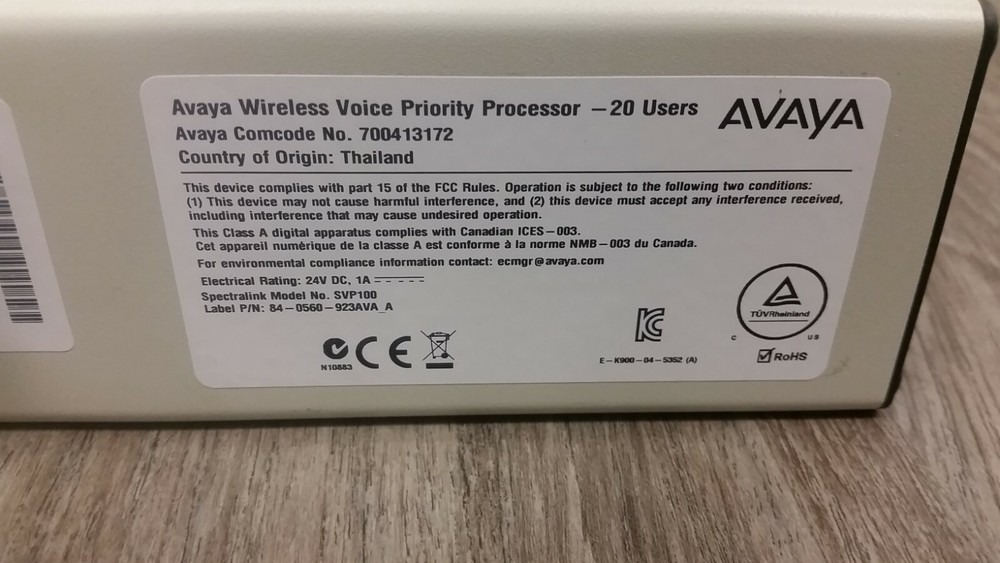 Avaya Voice Priority Processor 700413172 office phone system ^^^