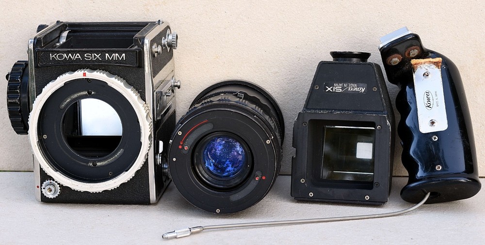 KOWA 6MM MEDIUM FORMAT, 55MM LENS, TESTED AND WORKING