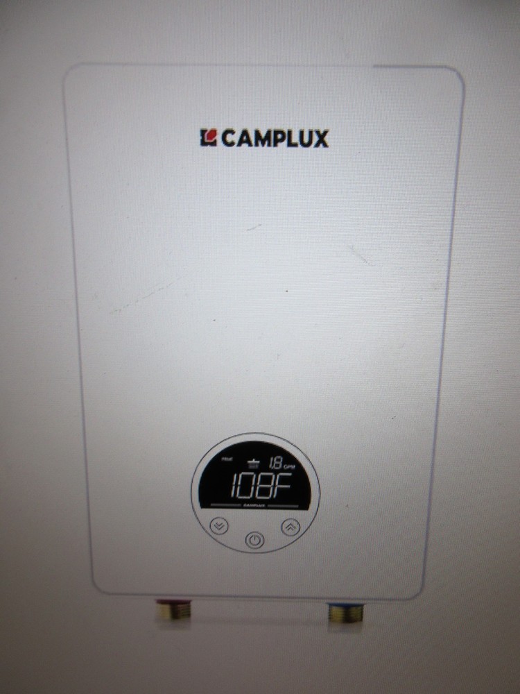 Camplux 6 kW 1.5 GPM 240 V Point of Use Electric Tankless Water Heater
