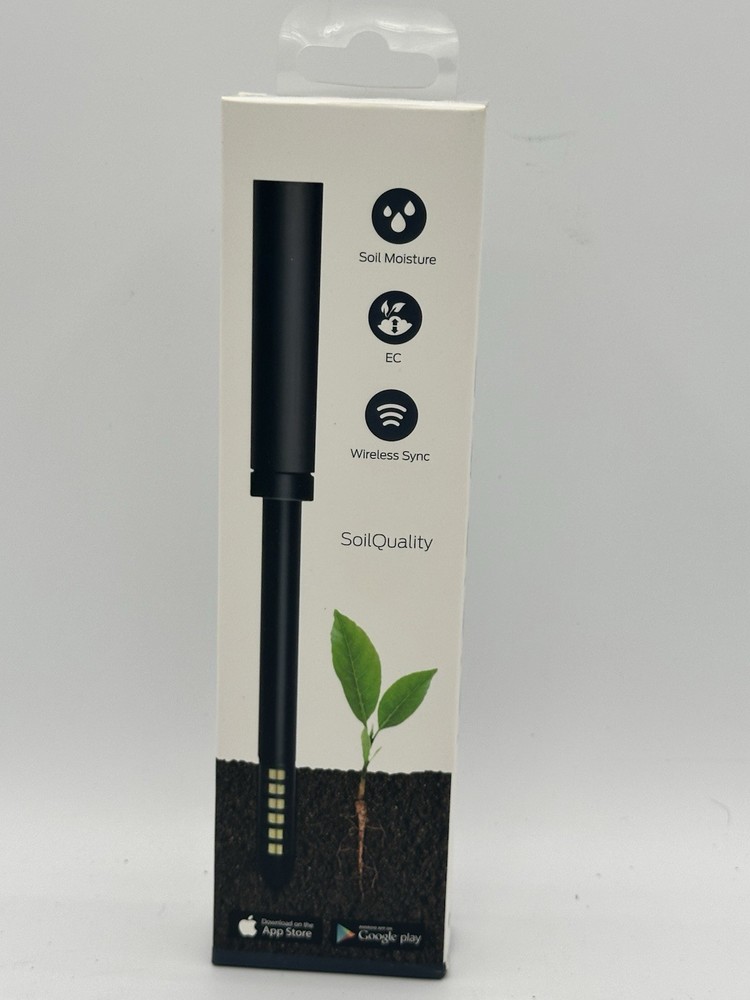 Ibebot Soil Quality Moisture/EC Plant Wireless App Android iOS Data Log Meter