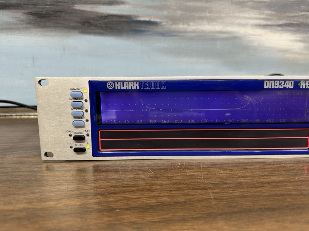 Klark Teknik DN9340 DIGITAL EQUALIZER WORKING GREAT