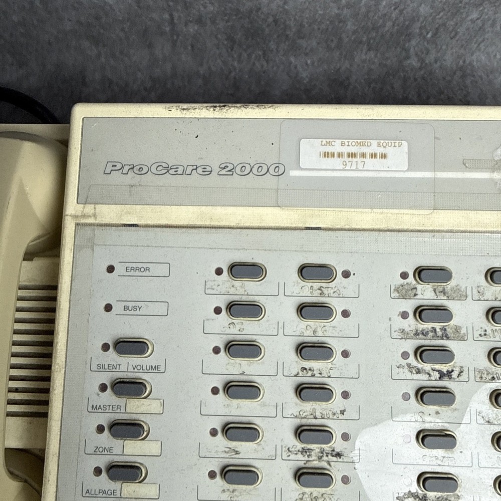 Dukane ProCare 2000 w/ Handset - Untested