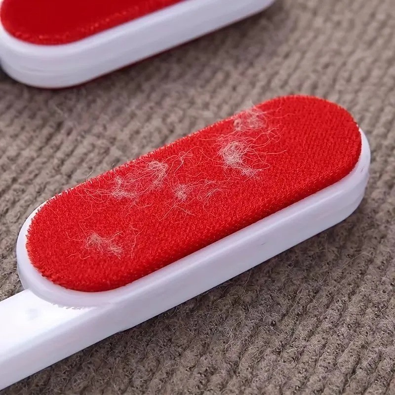 1pc Evercare Magic Double Sided Lint Brushes White Handle