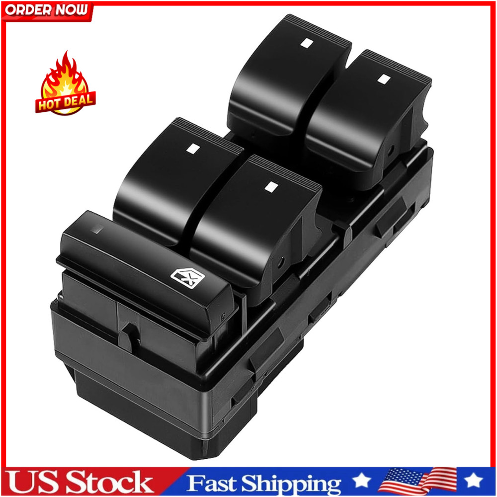 Driver Side Power Window Master Control Switch fit for 2007-2013 Chevy Silverado