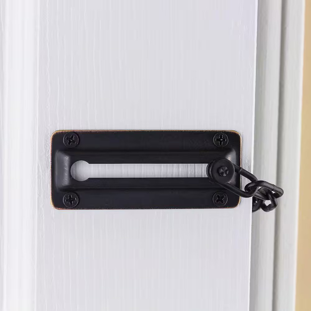 Aged Bronze Chain Door Guard