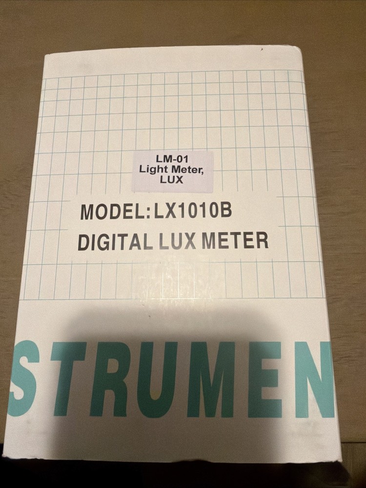 Digital Instruments Digital Lux Meter Light Meter LX1010B