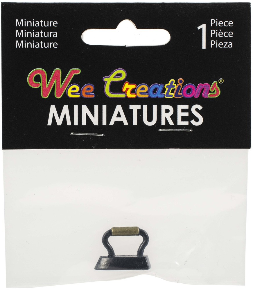 Wee Creations Miniatures Black Iron .75"-