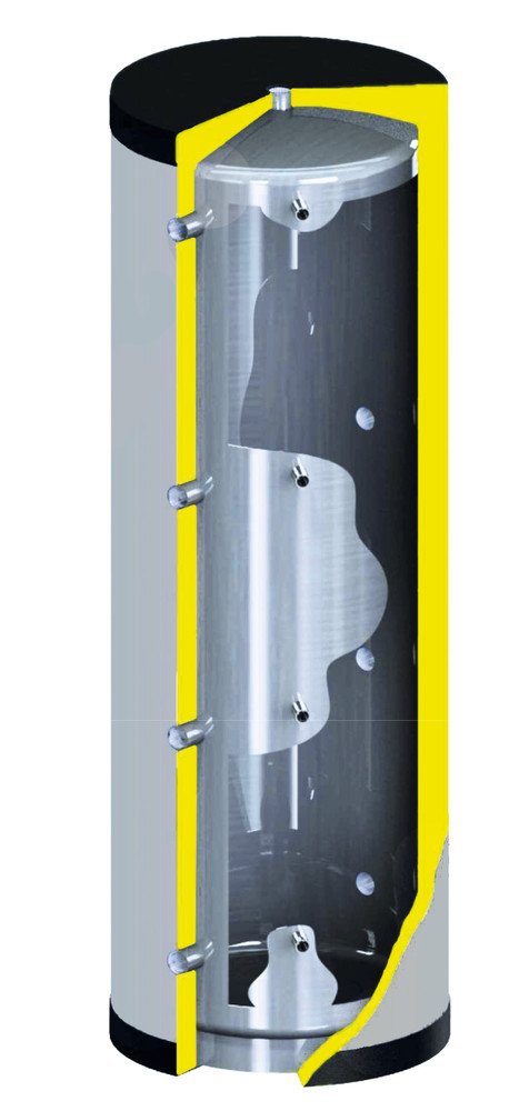 Buffer storage 600 liters + thermal insulation storage solar storage in stock