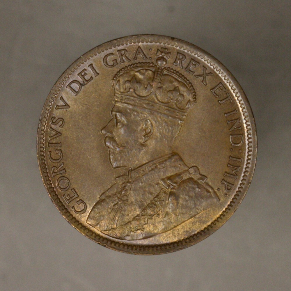 Canada 1916 Cent choice brown unc