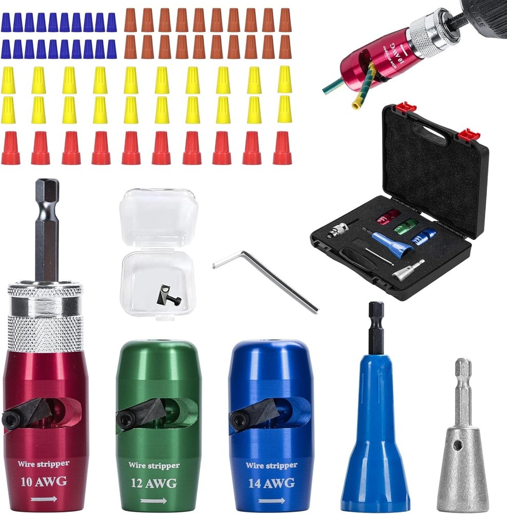Universal Electric Drill Wire Stripping Toolwire Stripping and Twisting Tool